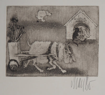 Lars BO : Sénateur Dupont - Gravure