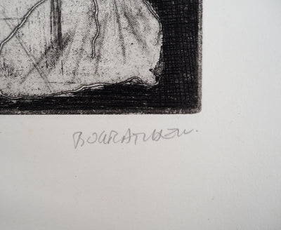 Claude BOGRATCHEW : Don Juan - Gravure (détail)