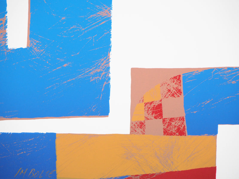 Jean-Marc BOLZE : Circuit - Sérigraphie (détail)