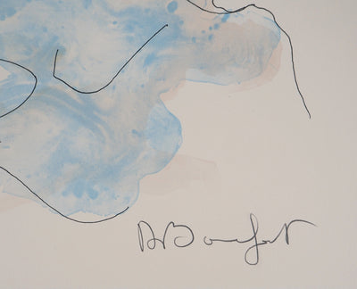 Alain BONNEFOIT : Regarde séduisant, 1993 - Lithographie (détail)