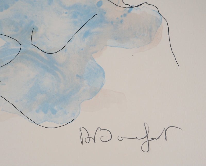 Alain BONNEFOIT : Regarde séduisant, 1993 - Lithographie (détail)