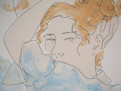 Alain BONNEFOIT : Regarde séduisant, 1993 - Lithographie (détail)
