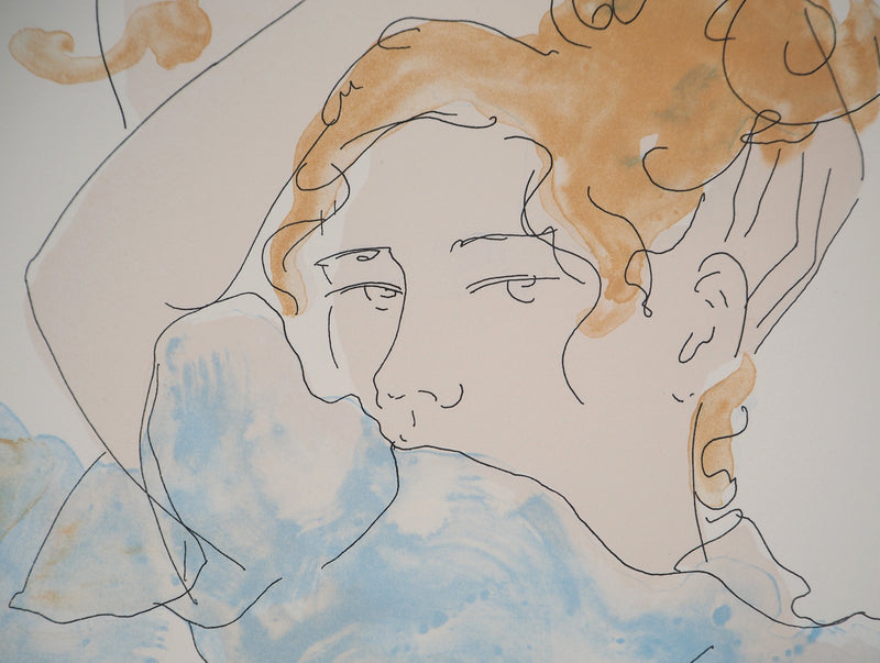 Alain BONNEFOIT : Regarde séduisant, 1993 - Lithographie (détail)