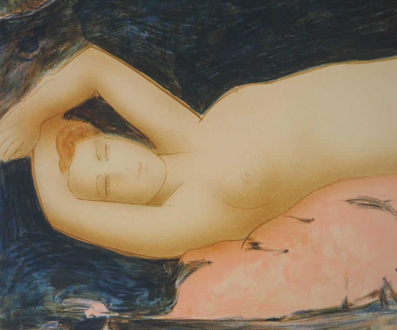 Alain BONNEFOIT : Séductrice, 1993 - Lithographie (détail)
