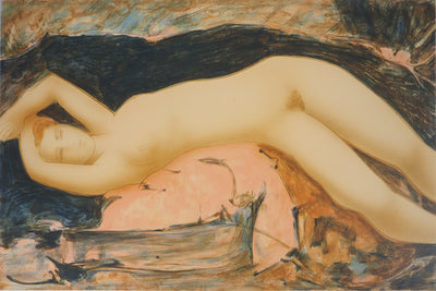Alain BONNEFOIT : Séductrice, 1993 - Lithographie (détail)