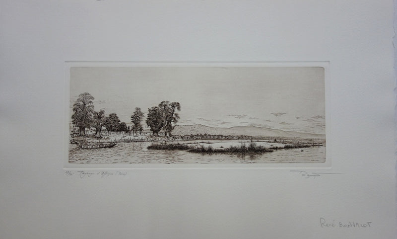René BONVALOT : Paysage d&