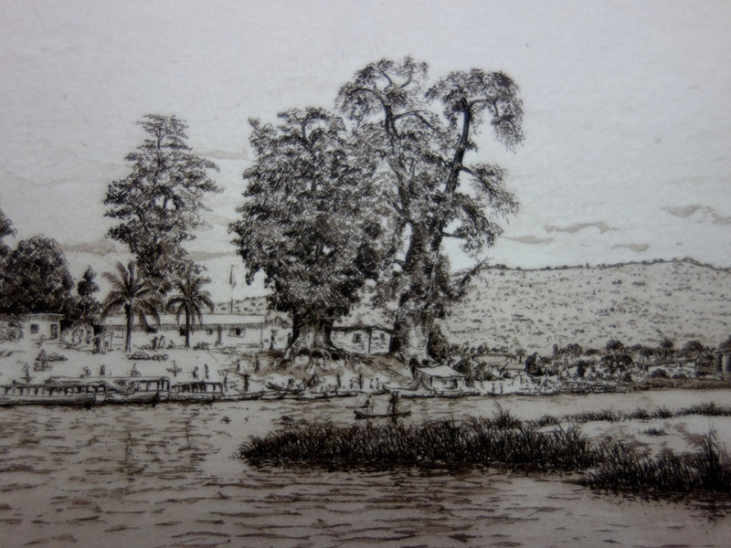 René BONVALOT : Paysage d&