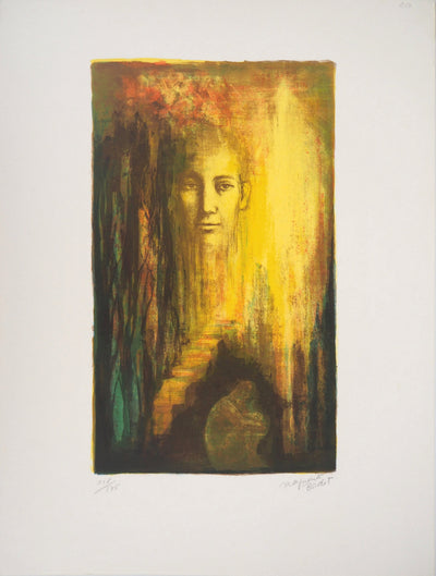 Marguerite BORDET : Le rêve - Lithographie