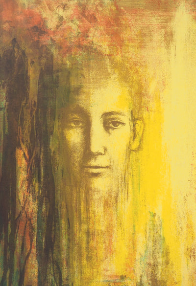 Marguerite BORDET : Le rêve - Lithographie (détail)