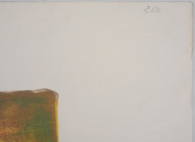 Marguerite BORDET : Le rêve - Lithographie (détail)