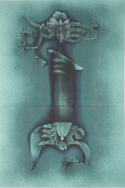 Frédéric BOUCHE : Féminité fantastique - Lithographie