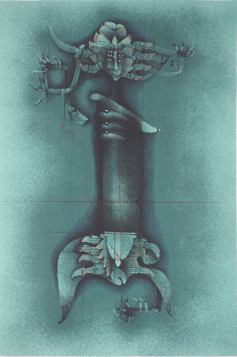 Frédéric BOUCHE : Féminité fantastique - Lithographie