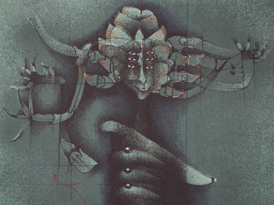 Frédéric BOUCHE : Féminité fantastique - Lithographie (détail)
