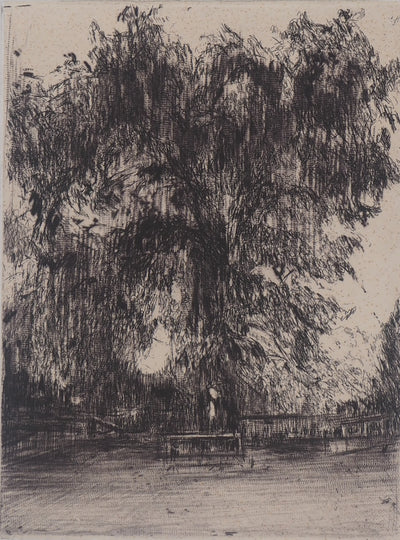 Nicole BOUHARMONT : Le Gardien  - Gravure
