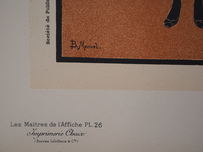 Bernard BOUTET DE MONVEL : Petite fille et sa brosse à dents - Affiche (détail)