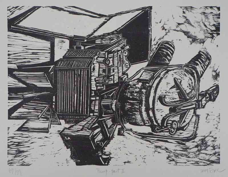 Devorah BOXER : Pump - Lithographie
