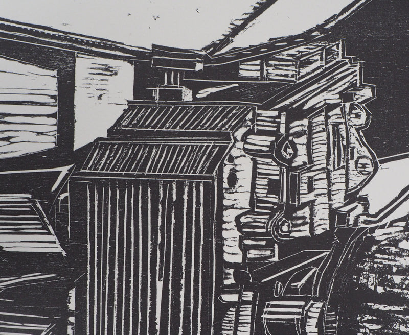 Devorah BOXER : Pump - Lithographie (détail)