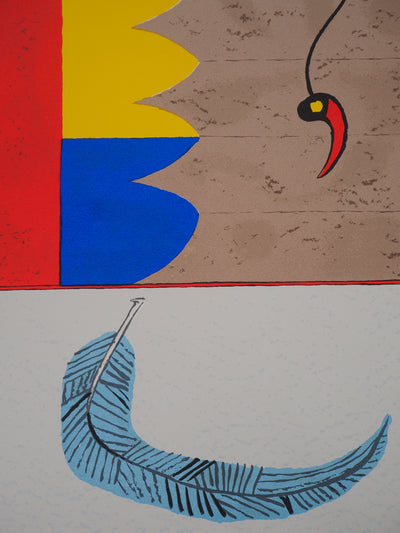 Martin BRADLEY : Composition pour les JO 1992 - Sérigraphie (détail)