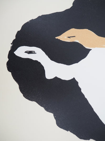 Georges BRAQUE : Les Colombes, Affiche originale (photo de détail 5) - Crédit photo : Galerie Art.Paris
