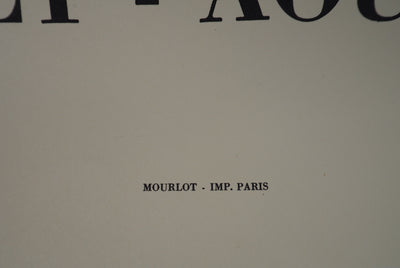 Georges BRAQUE : Les Colombes, Affiche originale (photo de détail 6) - Crédit photo : Galerie Art.Paris