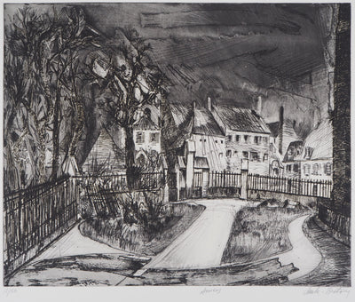 Claude BRETON : Amiens - Gravure
