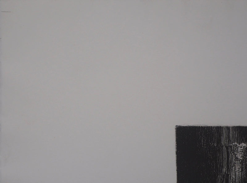 Françoise BRICAUT : Au pays de Dieu Noir, 1978 - Gravure (détail)