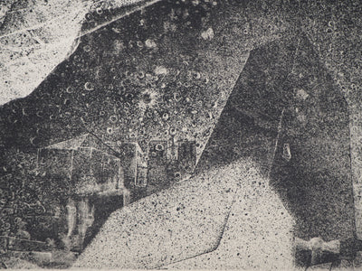 Patrick BRISSAUD : Comète 74 - Lithographie (détail)
