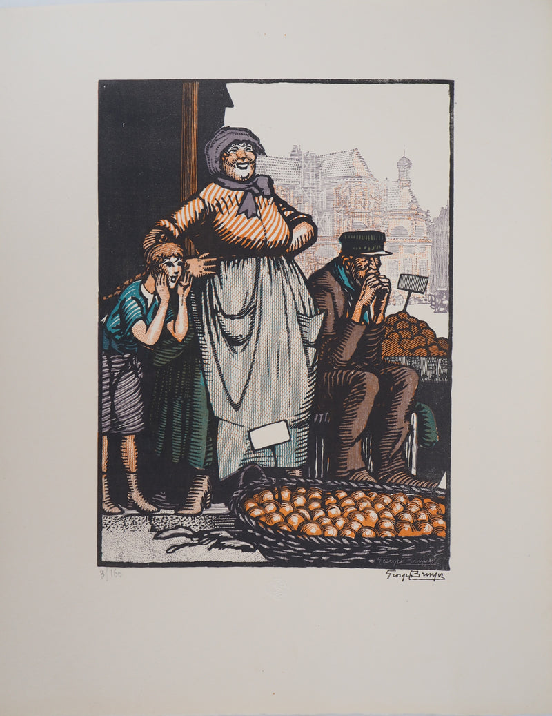 Georges BRUYER : La marchande d&