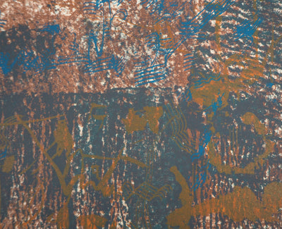 Camille BRYEN : Parapluie chinois, 1973 - Lithographie (détail)