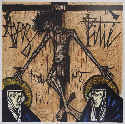 Bernard BUFFET : Ayez pitié, 1969 - Affiche (détail)