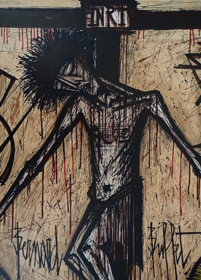Bernard BUFFET : Ayez pitié, 1969 - Affiche (détail)