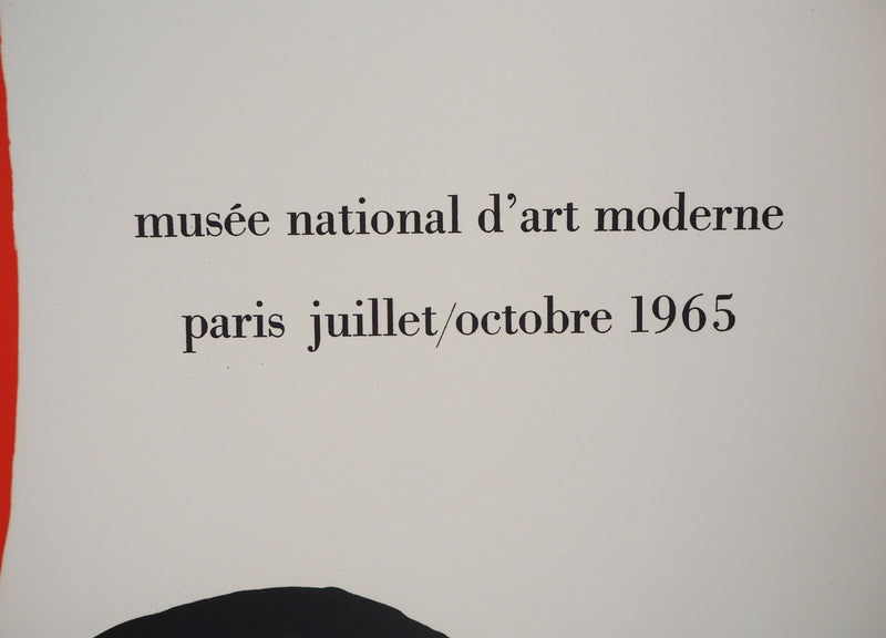 Alexander CALDER : Homme tigre et homme rouge, Affiche originale (photo de détail 5) - Crédit photo : Galerie Art.Paris