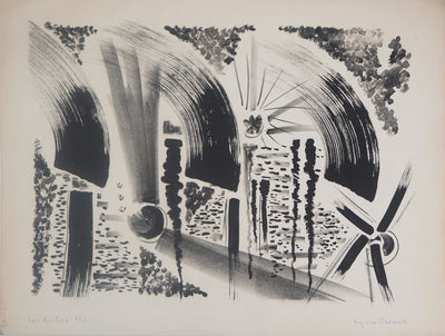 Sylvia CAREWE : Les Arches - Lithographie