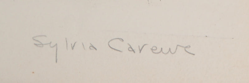 Sylvia CAREWE : Les Arches - Lithographie (détail)