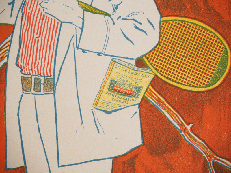 William CARQUEVILLE : Tennisman élégant (Lippincott&