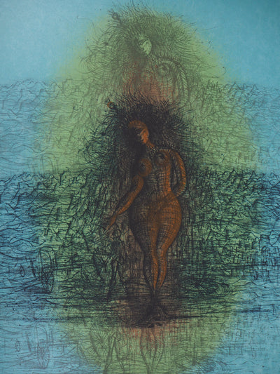 Jean CARZOU : Venus - Lithographie (détail)