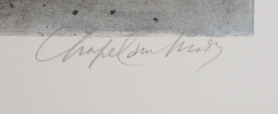 Roger CHAPELAIN-MIDY : Bible : Le châtiment de Sodome et Gomorrhe - Lithographie (détail)