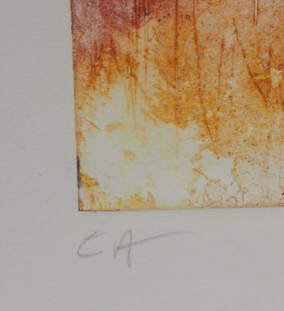  CHEN : Arc-en-ciel - Gravure (détail)
