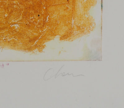  CHEN : Arc-en-ciel - Gravure (détail)