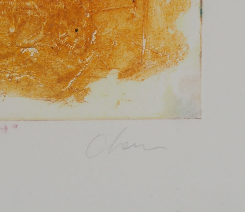  CHEN : Arc-en-ciel - Gravure (détail)