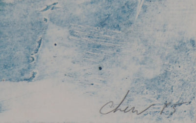  CHEN : L'envol, 1985 - Gravure (détail)