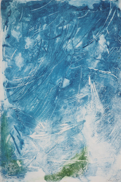  CHEN : L'envol, 1985 - Gravure (détail)