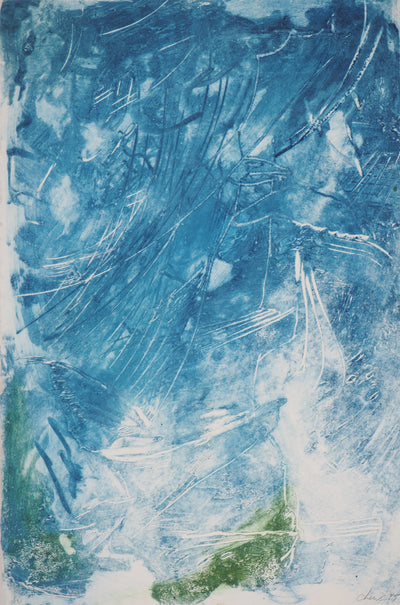  CHEN : L'envol, 1985 - Gravure (détail)