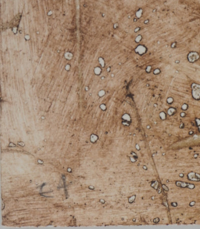  CHEN : Trois secondes, 1985 - Gravure (détail)