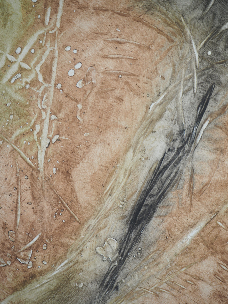  CHEN : Trois secondes, 1985 - Gravure (détail)