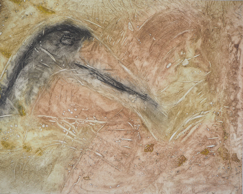  CHEN : Trois secondes, 1985 - Gravure (détail)