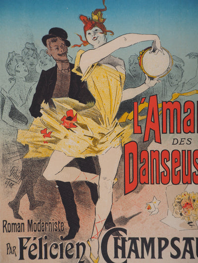 Jules CHERET : L'Amant des Danseuses, 1895 - Affiche