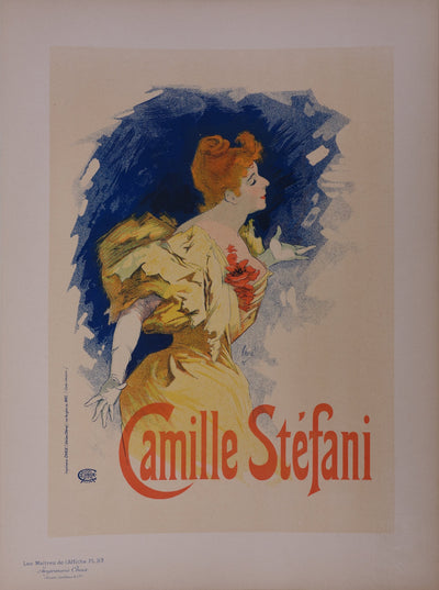Jules CHERET : Camille Stefani - Affiche