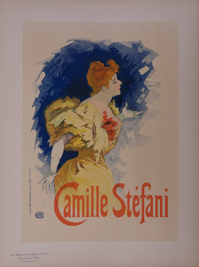 Jules CHERET : Camille Stefani - Affiche