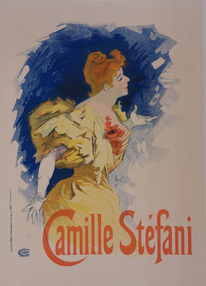 Jules CHERET : Camille Stefani - Affiche (détail)